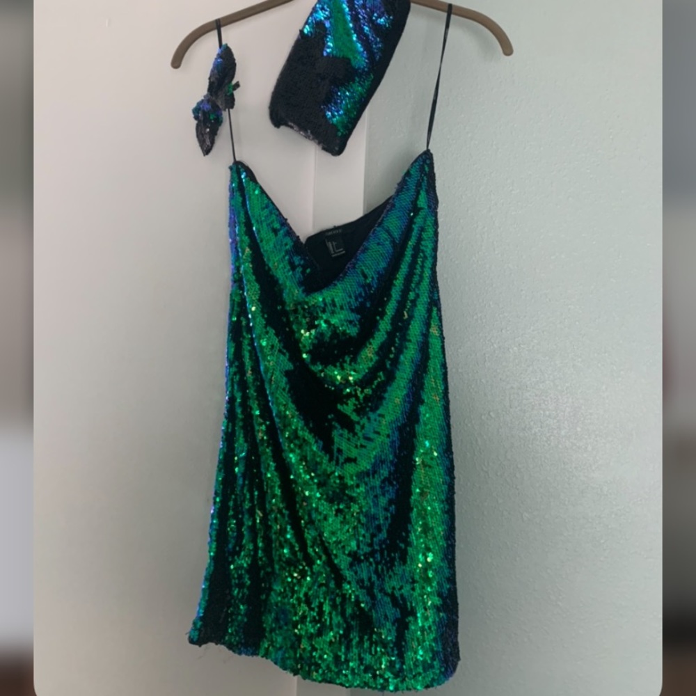 Mermaid Sequin Tube Dress